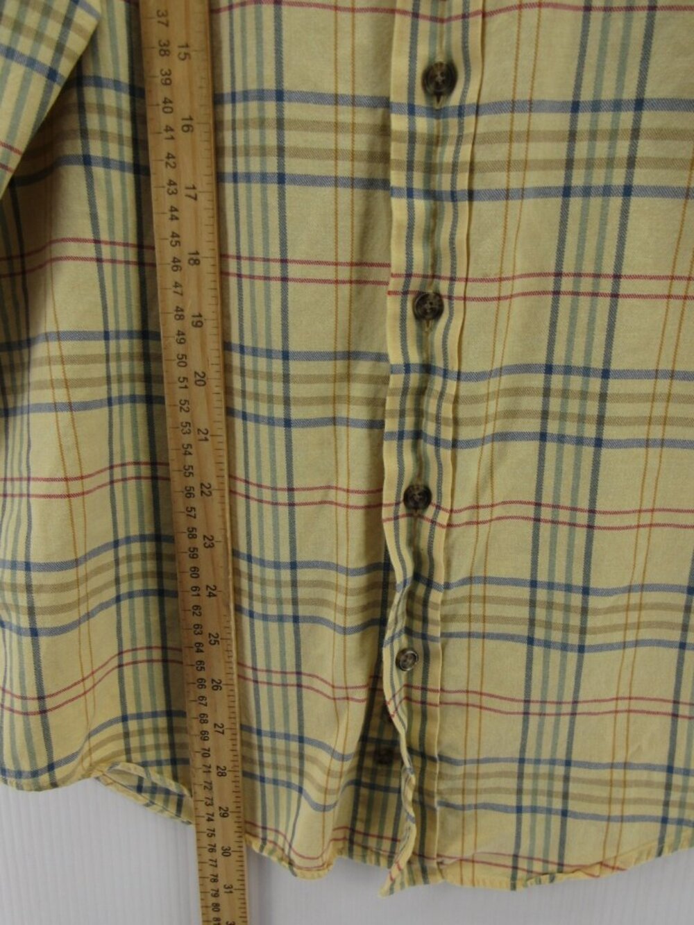 VINTAGE Viyella Shirt Medium Wool Blend Button Down Plaid Heritage * - Picture 4 of 11